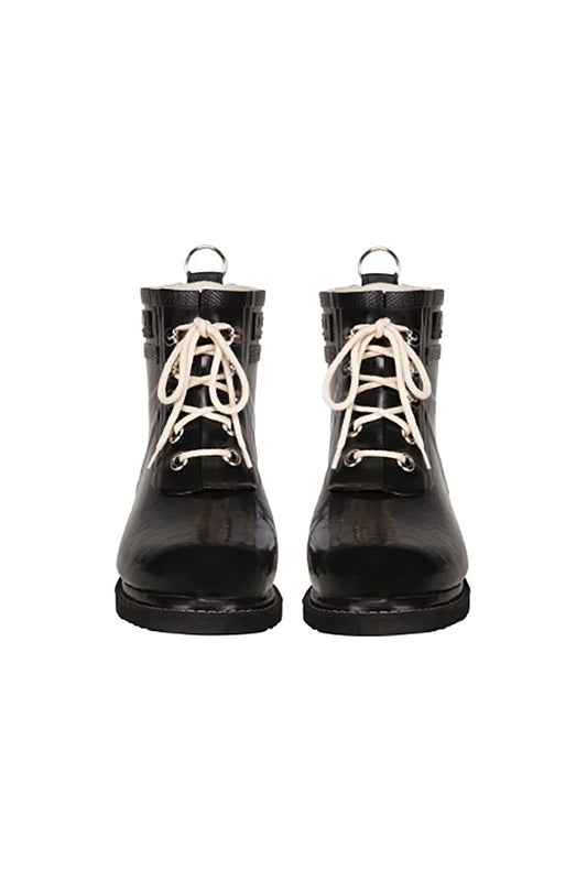 Ilse Jacobsen RUB2 short rubber boot - black