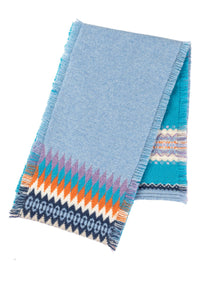 Eribé Alloa scarf - Blue Iris