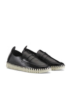 Load image into Gallery viewer, Ilse Jacobsen TULIP3865 loafer in black patent.