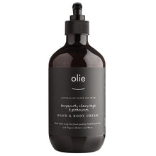 Load image into Gallery viewer, Olieve &amp; Olie bergamot, clary sage and geranium natural and organic hand and body wash.