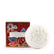 Load image into Gallery viewer, Fragonard French boxed soap Rose ambre (rose amber) made in France.