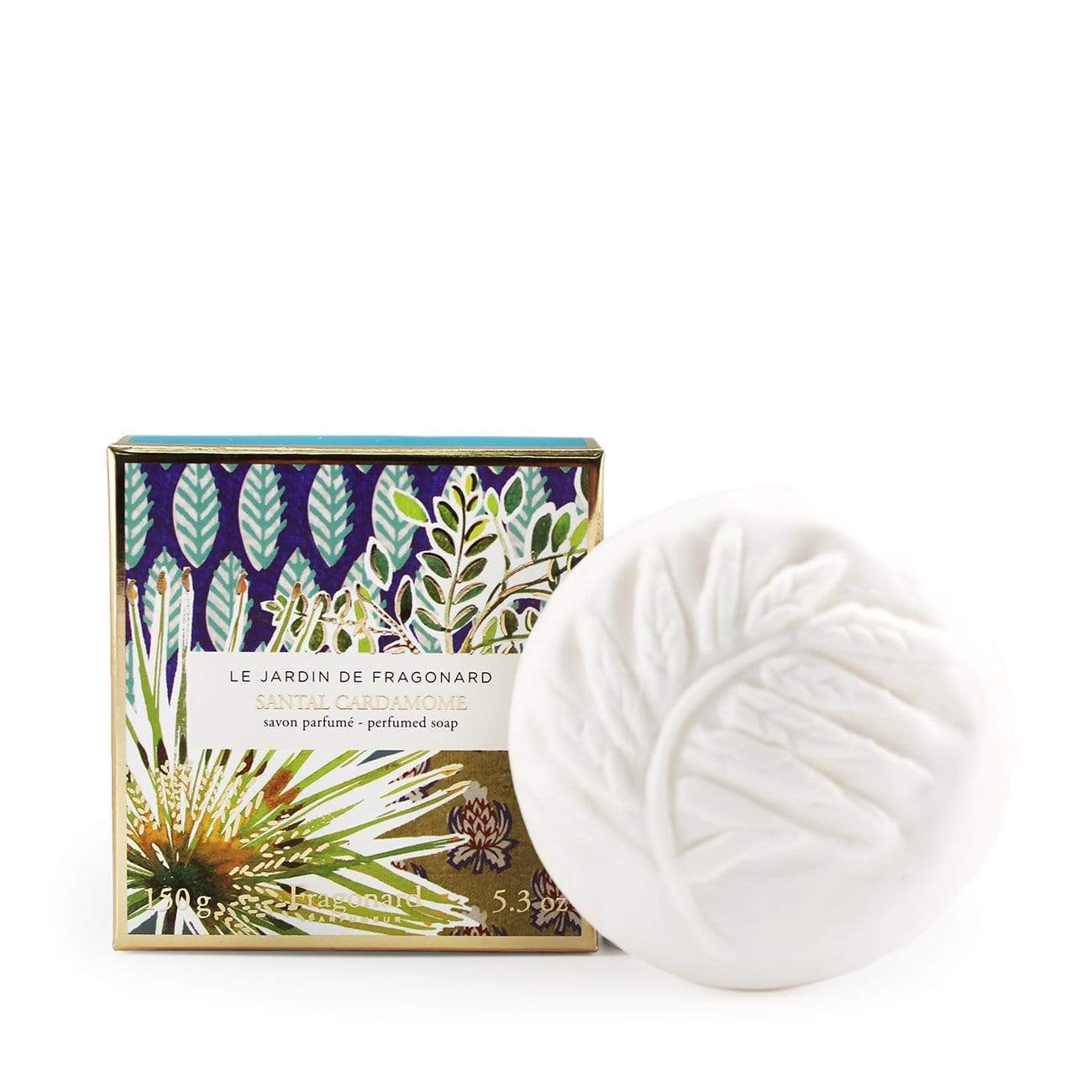 Fragonard French boxed soap Santal  Cardamome (sandalwood cardamom).