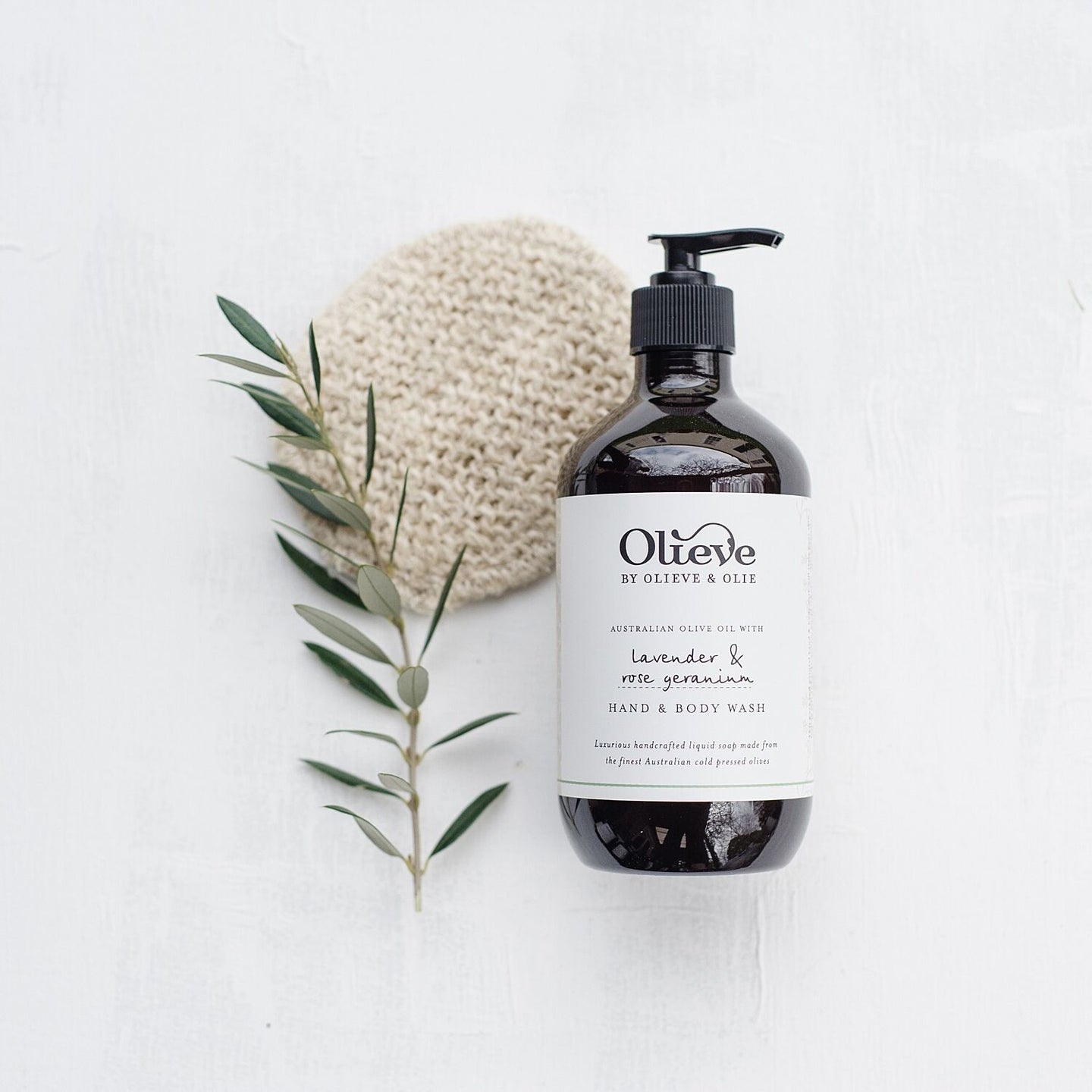 Olieve & Olie - lavender and rose geranium hand and body wash